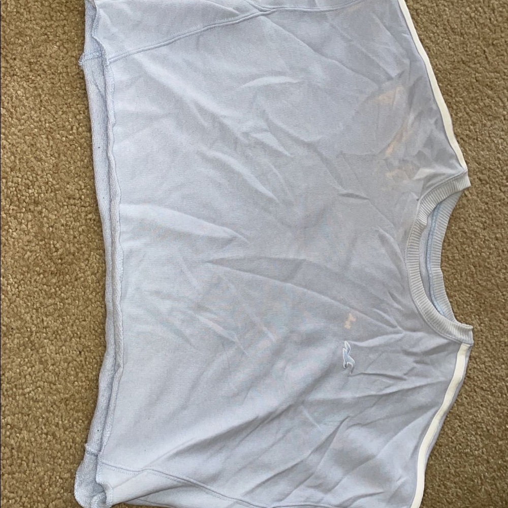 Hollister cropped crewneck